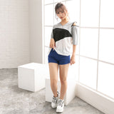 【メール便】ショルダーZIPTシャツ