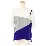 【メール便】ショルダーZIPTシャツ