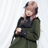 クロス刺繍シスターワンピース