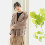 フェイクムートンボアコート