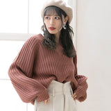 2WAYボリュームスリーブニット