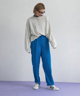 タックセンタープレスワイドパンツ