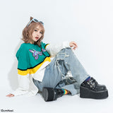 【Rabintage】Killer Studs Platform Shoes