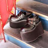 【Rabintage】Killer Studs Platform Shoes