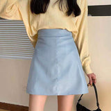 レザーミニスカート