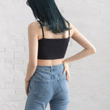 ストラップ付インナーカップベアトップ