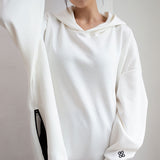 Side waterproof zip hoodie