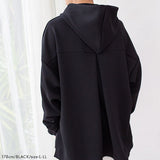 Side waterproof zip hoodie