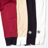 Side waterproof zip long sleeves tee