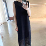 インナーSET透かしニットワンピ