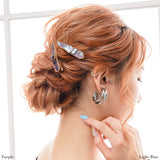 カラービジューヘアクリップ