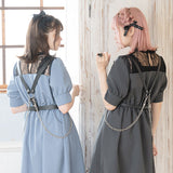 3WAYバックルチェーンハーネスベルト