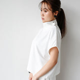 High neck tee