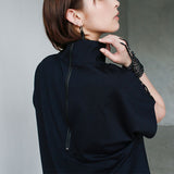 High neck tee