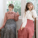 ティアードロングスカート