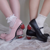いちごヒールロリータパンプス