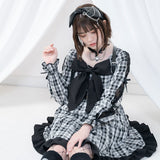 小悪魔リボンレースワンピース