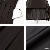 3連バックルプリーツスカート