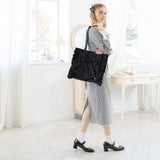 ビッグリボンフレンチガーリートートバッグ