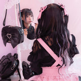 ハートいっぱいデザインスカート