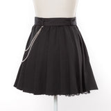 チェーンレースプリーツスカート
