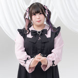 キラキラハートクロスベルトワンピース