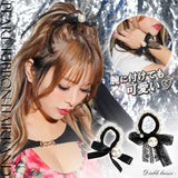 パールリボンヘアゴム