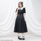 ビッグリボンビジュープリーツスカート