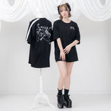 リボンアローバックプリントビッグTシャツ