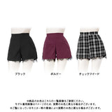 スリットレースショートパンツ