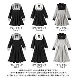 クロス刺繍シスターワンピース