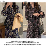 サイドギャザーワンピース