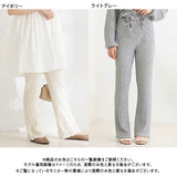 クシュクシュ素材フレアパンツ