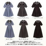 ゴシックヨークレースハートベルトワンピース