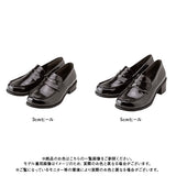 選べるヒールローファーパンプス