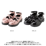 クロスベルトリボン姫パンプス