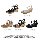 +7.5cm走れる楽ちんストラップサンダル