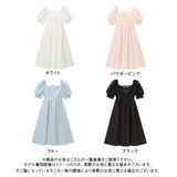 リボンパフドールワンピース