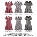 【10/23 10:59までの特別価格】オープンカラーオトナフレンチワンピース